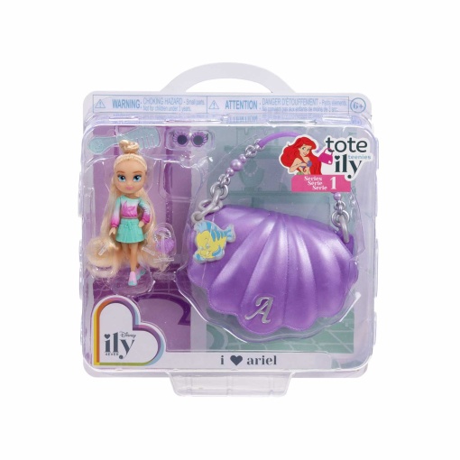 DISNEY Ily 4ever Boneca 6cm + Mala Sortido Jakks
