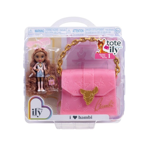 DISNEY Ily 4ever Boneca 6cm + Mala Sortido Jakks