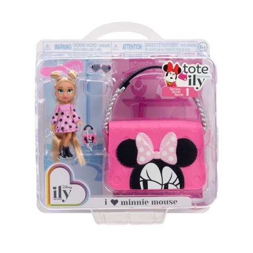 DISNEY Ily 4ever Boneca 6cm + Mala Sortido Jakks