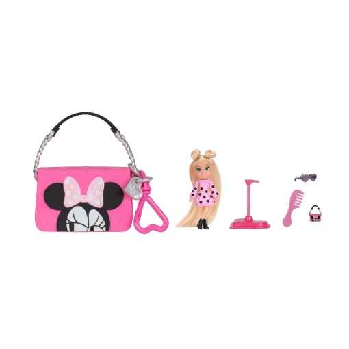 DISNEY Ily 4ever Boneca 6cm + Mala Sortido Jakks
