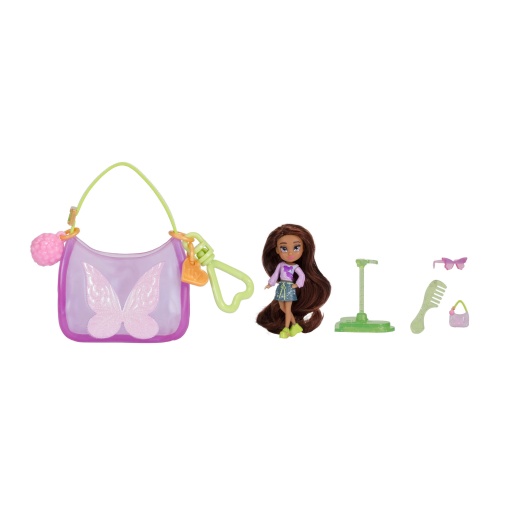 DISNEY Ily 4ever Boneca 6cm + Mala Sortido Jakks