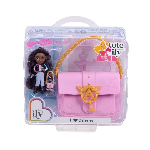 DISNEY Ily 4ever Boneca 6cm + Mala Sortido Jakks