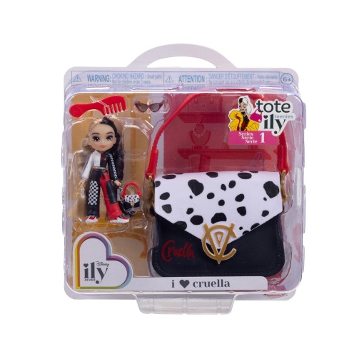 DISNEY Ily 4ever Boneca 6cm + Mala Sortido Jakks