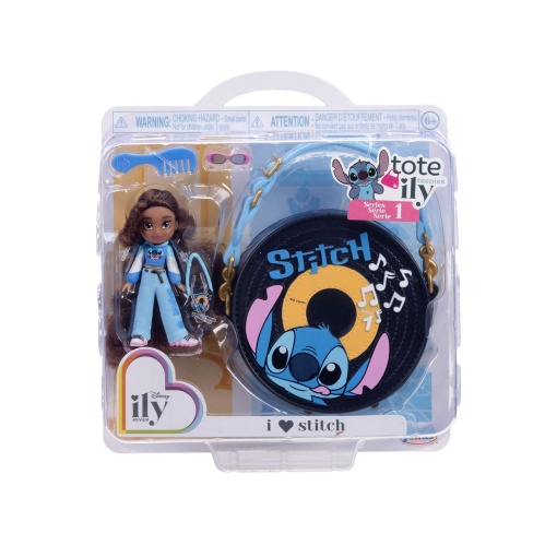 DISNEY Ily 4ever Boneca 6cm + Mala Sortido Jakks