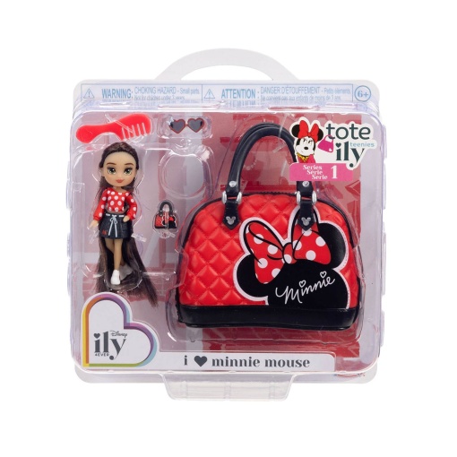 DISNEY Ily 4ever Boneca 6cm + Mala Sortido Jakks