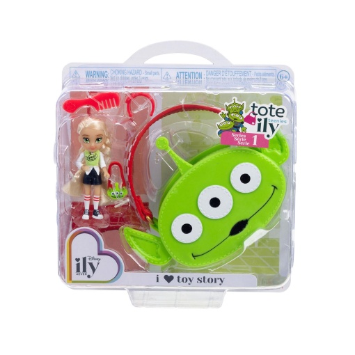 DISNEY Ily 4ever Boneca 6cm + Mala Sortido Jakks