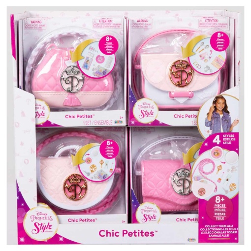 DISNEY PRINCESS Style Mala com Acessórios Chic Petites Sortido Jakks
