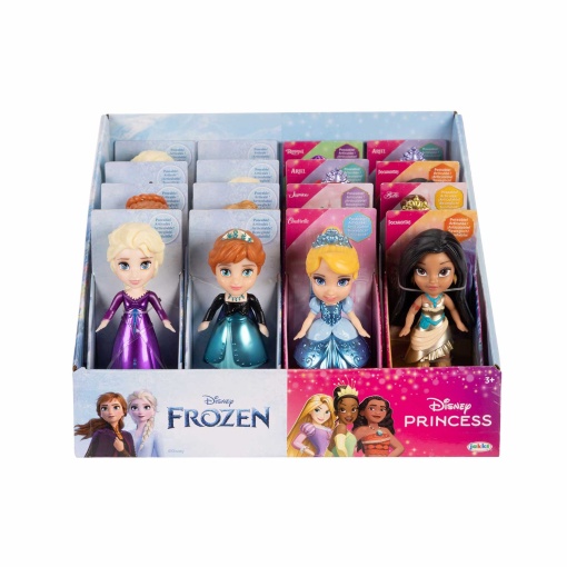 DISNEY PRINCESS & FROZEN Boneca 8cm Sortido Jakks