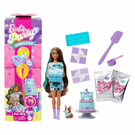 BARBIE Party Unboxed Verde MATTEL