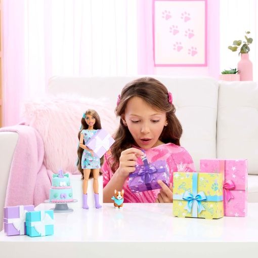 BARBIE Party Unboxed Verde MATTEL