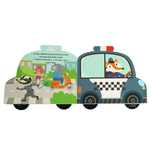 História no Carro da Polícia EUROPRICE