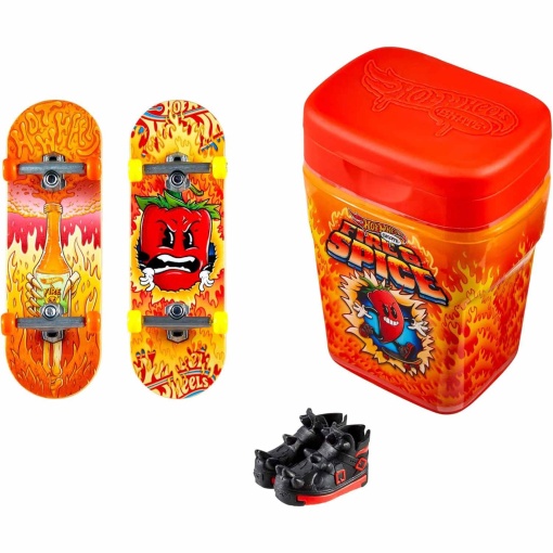 Hot Wheels Skate de Dedos 2 unidades com frasco de aroma Fire & Spice MATTEL HTP10/HVK78