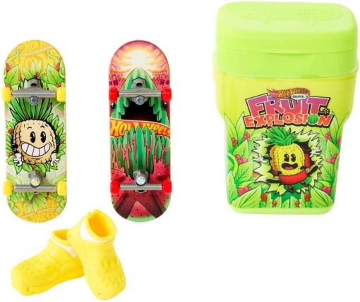 Hot Wheels Skate de Dedos 2 unidades com frasco de aroma Fruit Explosion MATTEL HTP10/HVK76