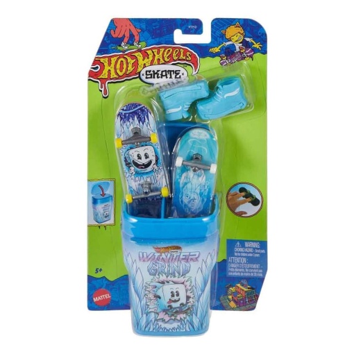 Hot Wheels Skate de Dedos 2 unidades com frasco de aroma Winter Grind MATTEL HTP10/HVK77