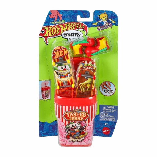Hot Wheels Skate de Dedos 2 unidades com frasco de aroma Tastes Funny MATTEL HTP10/JBW44