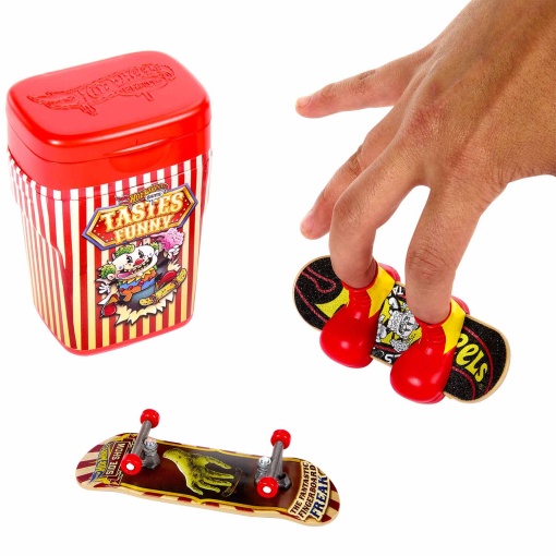 Hot Wheels Skate de Dedos 2 unidades com frasco de aroma Tastes Funny MATTEL HTP10/JBW44