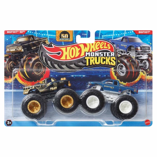 Hot Wheels Monster Trucks 1:64 caixa com 2 unidades sortido Mattel FYJ64