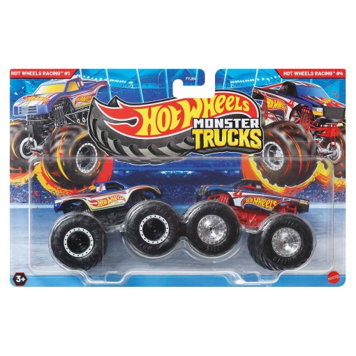 Hot Wheels Monster Trucks 1:64 caixa com 2 unidades sortido Mattel FYJ64