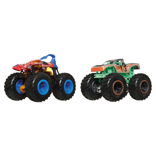 Hot Wheels Monster Trucks 1:64 caixa com 2 unidades sortido Mattel FYJ64