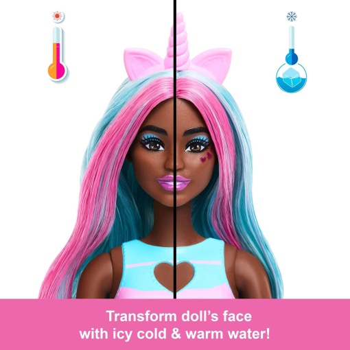 BARBIE Pop Reveal Série Animais Unicórnio MATTEL