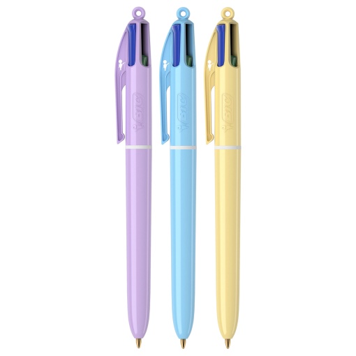 Esferográfica de 4 Cores BIC 4 Colours Pastel Sortido