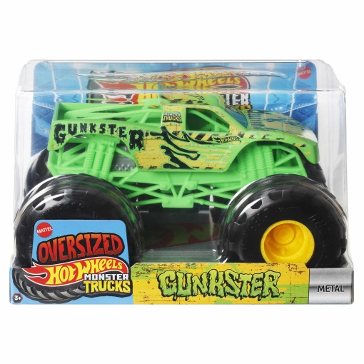 Hot Wheels Monster TRUCK metalizado Gunkster MATTEL FYJ83/JDR05
