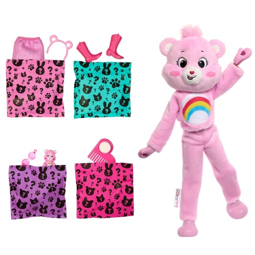 BARBIE Cutie Reveal Ursos Amorosos Rosa MATTEL