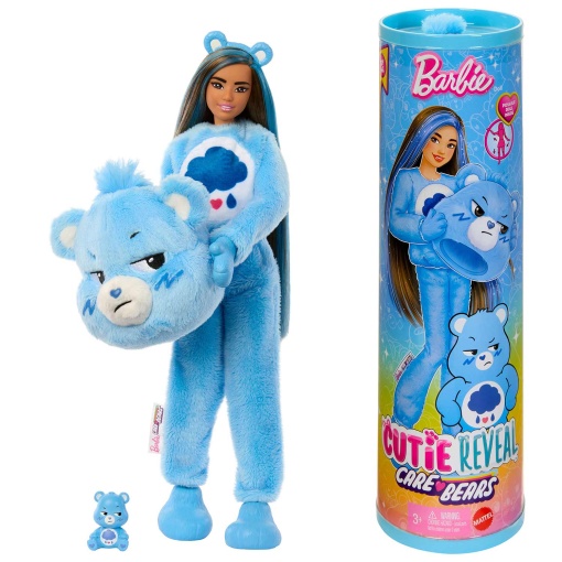 BARBIE Cutie Reveal Ursos Amorosos Azul MATTEL