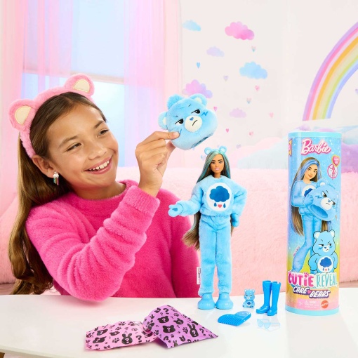 BARBIE Cutie Reveal Ursos Amorosos Azul MATTEL
