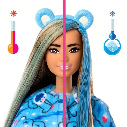 BARBIE Cutie Reveal Ursos Amorosos Azul MATTEL
