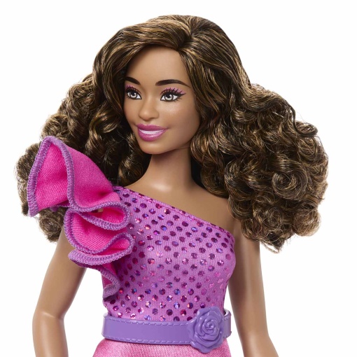 BARBIE Fashionista Vestido Rosa Brilhante MATTEL