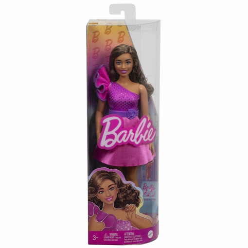 BARBIE Fashionista Vestido Rosa Brilhante MATTEL