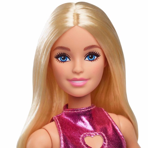 BARBIE Fashionista Vestido de Pele Rosa MATTEL