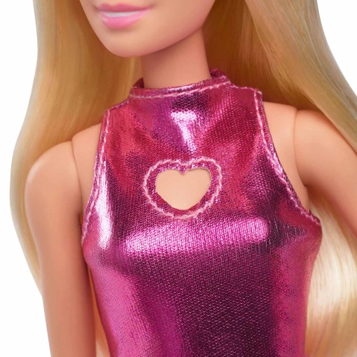 BARBIE Fashionista Vestido de Pele Rosa MATTEL