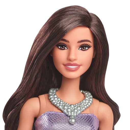 BARBIE Fashionista Vestido Roxo MATTEL