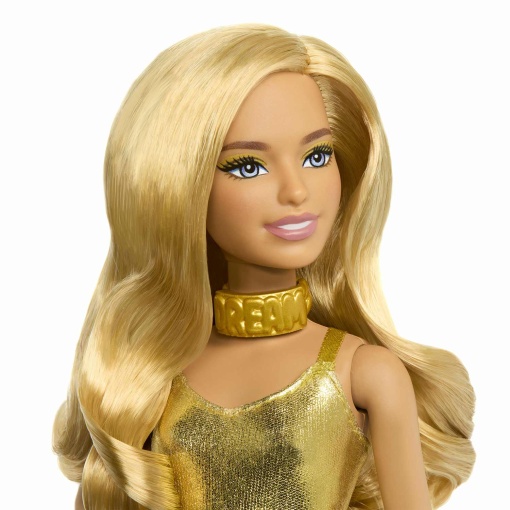 BARBIE Fashionista Macacão Dourado MATTEL