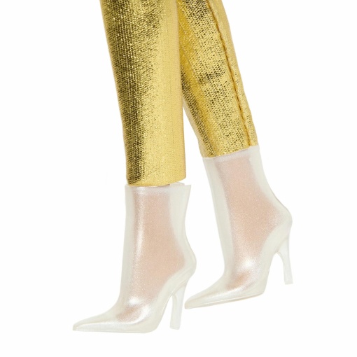 BARBIE Fashionista Macacão Dourado MATTEL