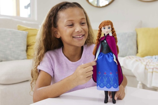 DISNEY FROZEN Anna Saia Azul MATTEL