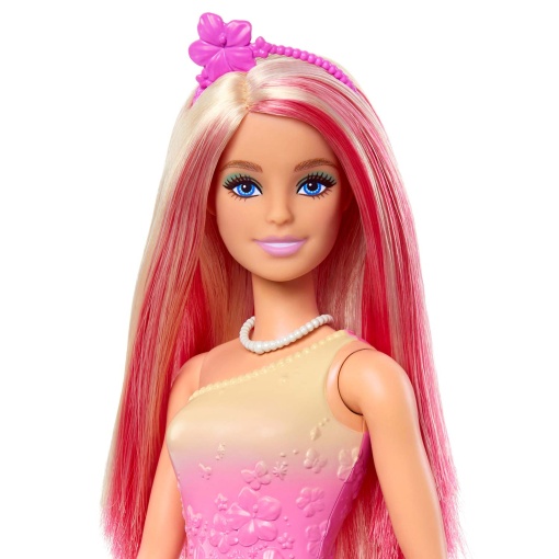 BARBIE Toque de Magia Vestido Rosa MATTEL