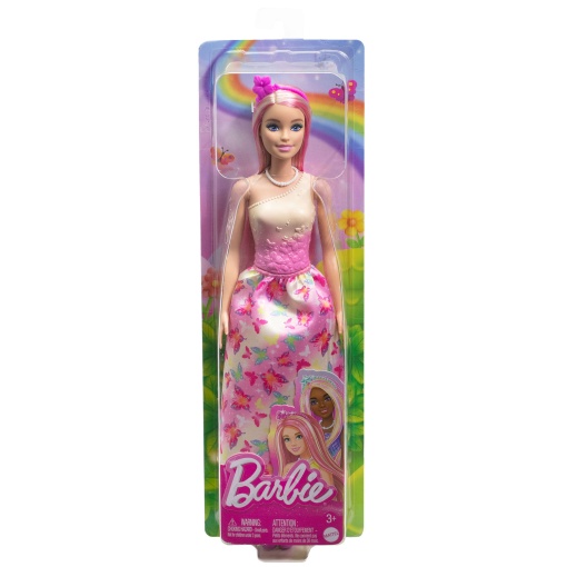 BARBIE Toque de Magia Vestido Rosa MATTEL