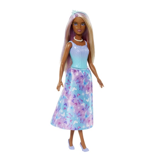 BARBIE Toque de Magia Vestido Azul/Roxo MATTEL