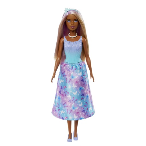 BARBIE Toque de Magia Vestido Azul/Roxo MATTEL