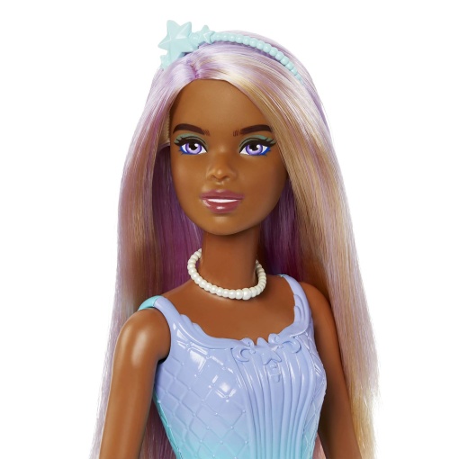 BARBIE Toque de Magia Vestido Azul/Roxo MATTEL