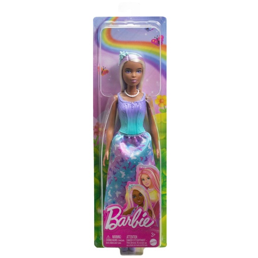 BARBIE Toque de Magia Vestido Azul/Roxo MATTEL