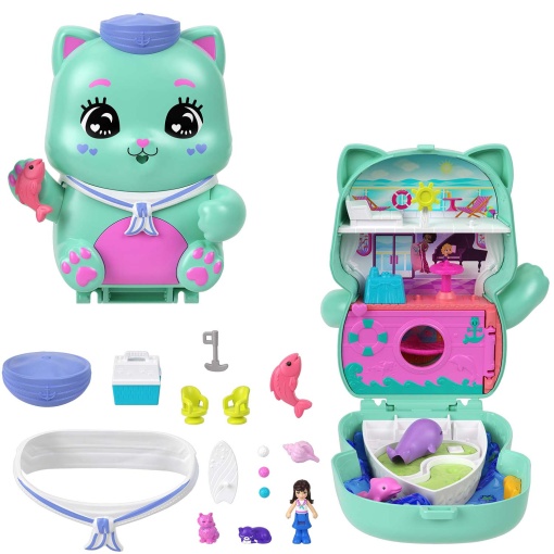 POLLY Pocket Cruzeiro do Gatinho MATTEL