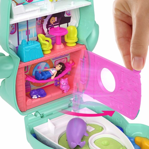 POLLY Pocket Cruzeiro do Gatinho MATTEL