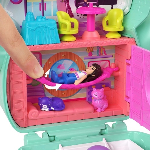 POLLY Pocket Cruzeiro do Gatinho MATTEL