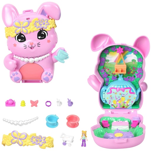 POLLY Pocket Hora do Chá do Coelho MATTEL