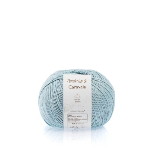 Fio de Tricot Rosários 4 Caravela 100g Azul Bebé 05