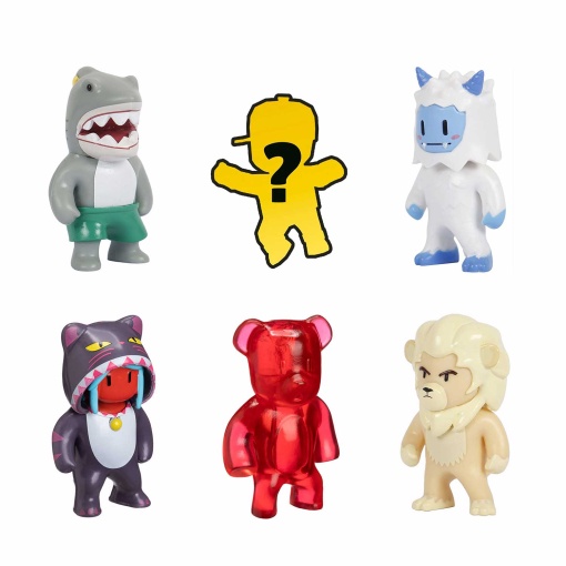 Stumble Guys Pack 6 Figuras Epic Collection 8cm Sortido BIZAK